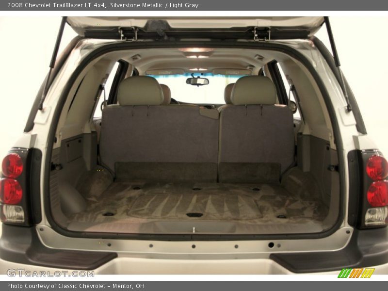 Silverstone Metallic / Light Gray 2008 Chevrolet TrailBlazer LT 4x4