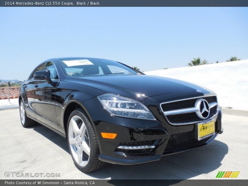 Black / Black 2014 Mercedes-Benz CLS 550 Coupe