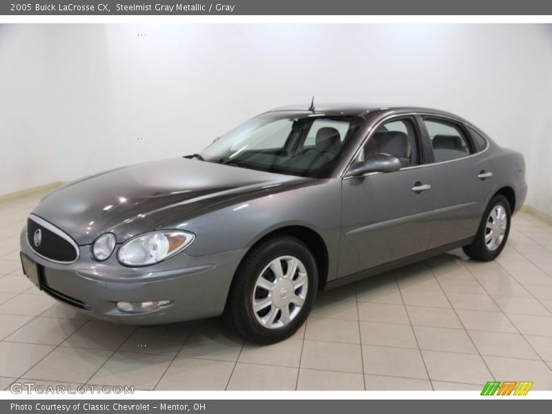 Steelmist Gray Metallic / Gray 2005 Buick LaCrosse CX