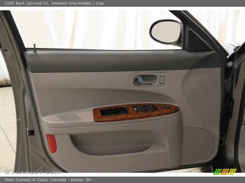 Steelmist Gray Metallic / Gray 2005 Buick LaCrosse CX