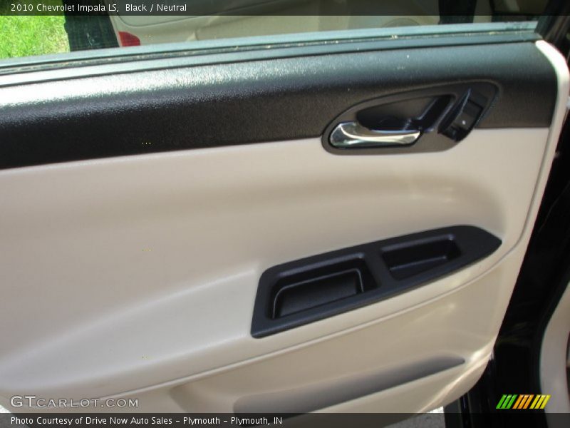 Black / Neutral 2010 Chevrolet Impala LS