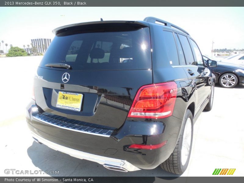 Black / Black 2013 Mercedes-Benz GLK 350