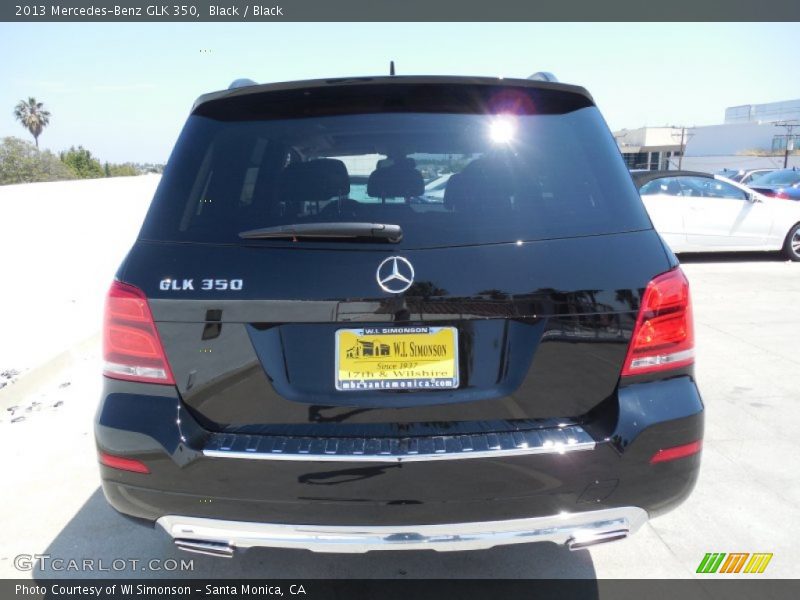 Black / Black 2013 Mercedes-Benz GLK 350