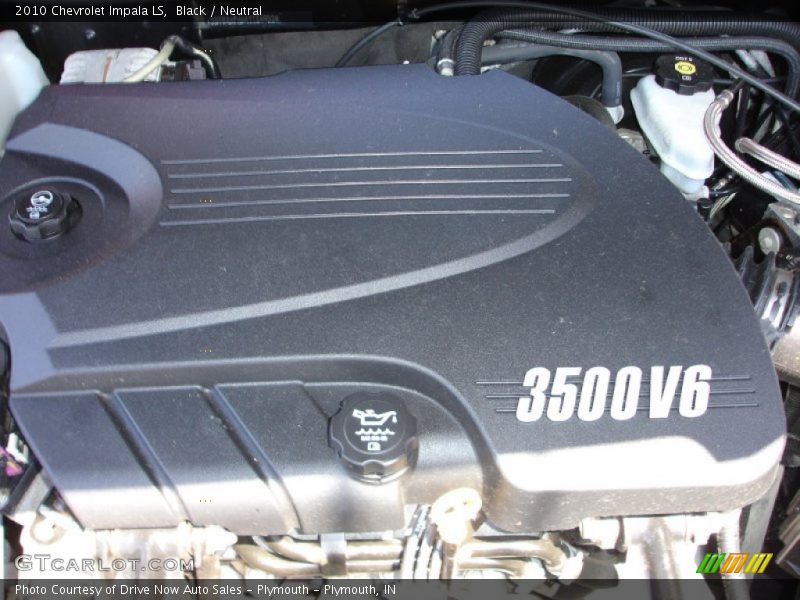 Black / Neutral 2010 Chevrolet Impala LS