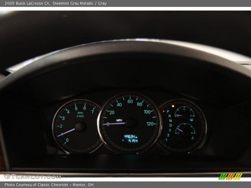 Steelmist Gray Metallic / Gray 2005 Buick LaCrosse CX