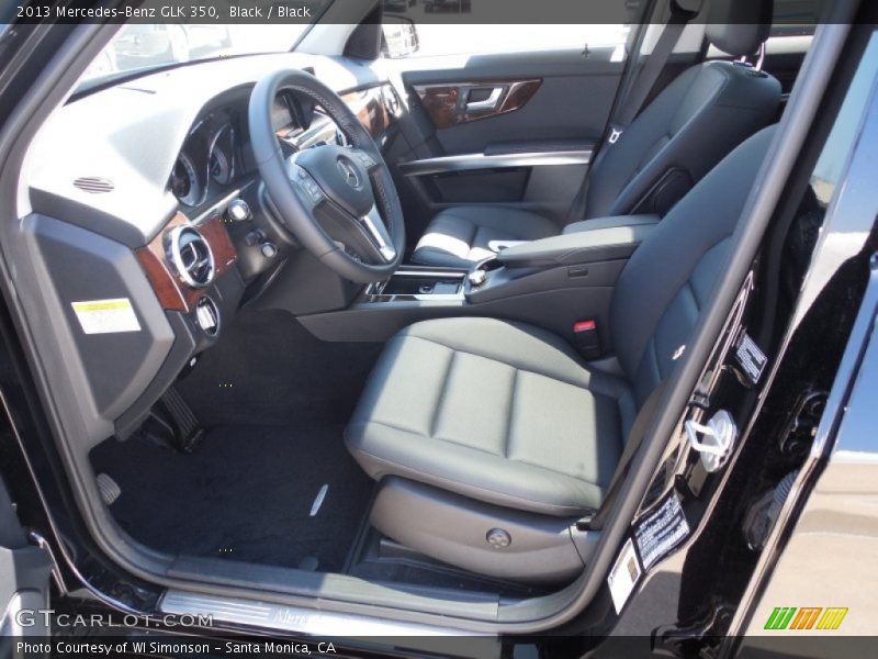 Black / Black 2013 Mercedes-Benz GLK 350