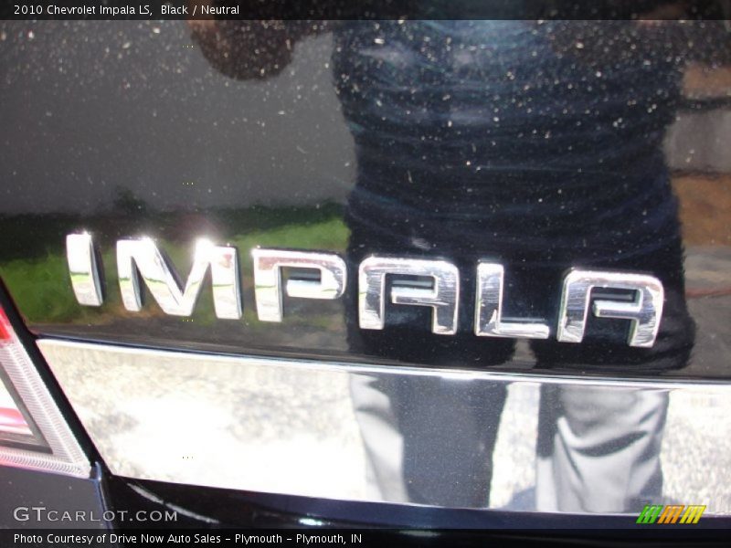 Black / Neutral 2010 Chevrolet Impala LS