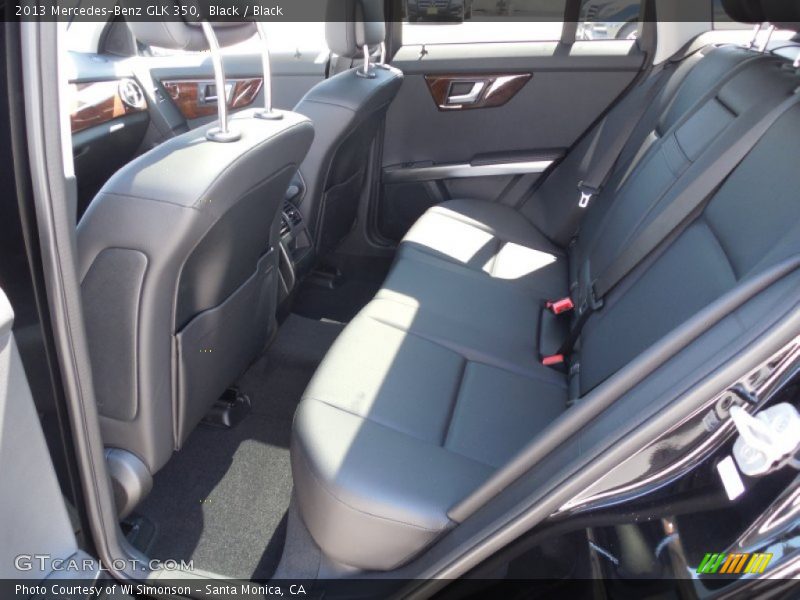 Black / Black 2013 Mercedes-Benz GLK 350