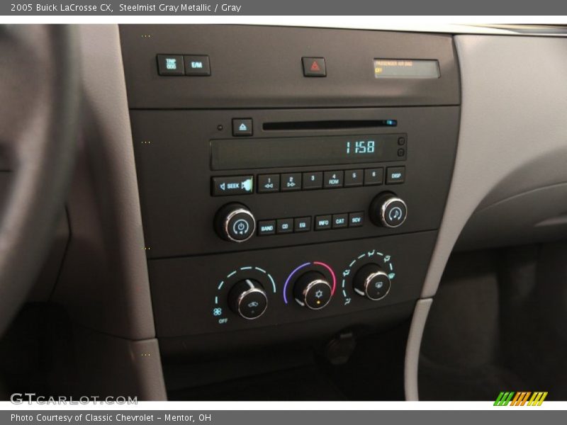 Steelmist Gray Metallic / Gray 2005 Buick LaCrosse CX