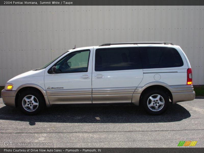 Summit White / Taupe 2004 Pontiac Montana