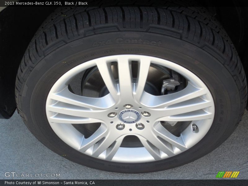 Black / Black 2013 Mercedes-Benz GLK 350