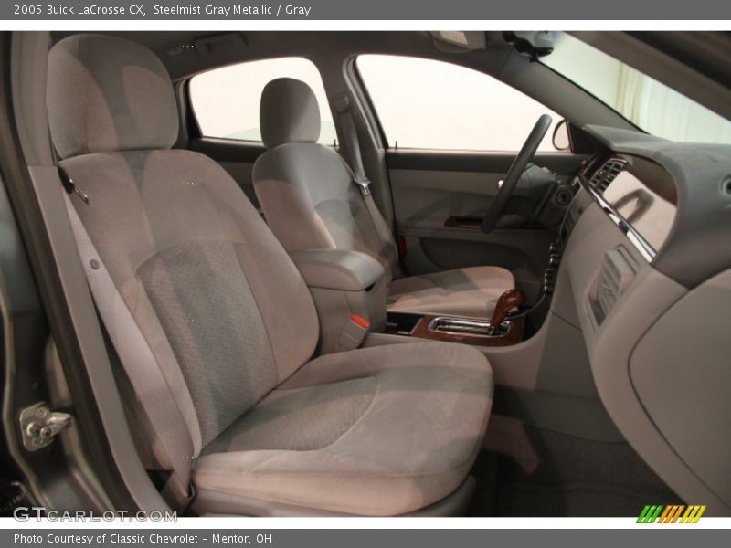Steelmist Gray Metallic / Gray 2005 Buick LaCrosse CX