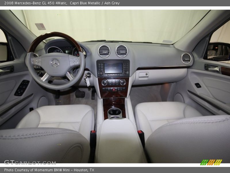 Capri Blue Metallic / Ash Grey 2008 Mercedes-Benz GL 450 4Matic
