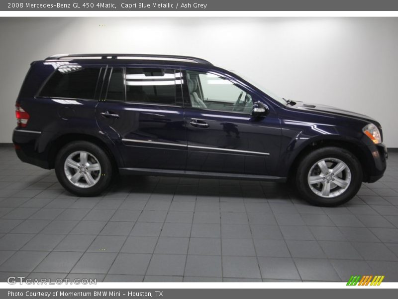 Capri Blue Metallic / Ash Grey 2008 Mercedes-Benz GL 450 4Matic
