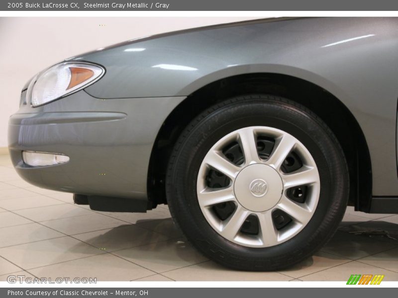 Steelmist Gray Metallic / Gray 2005 Buick LaCrosse CX