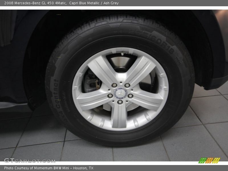 Capri Blue Metallic / Ash Grey 2008 Mercedes-Benz GL 450 4Matic