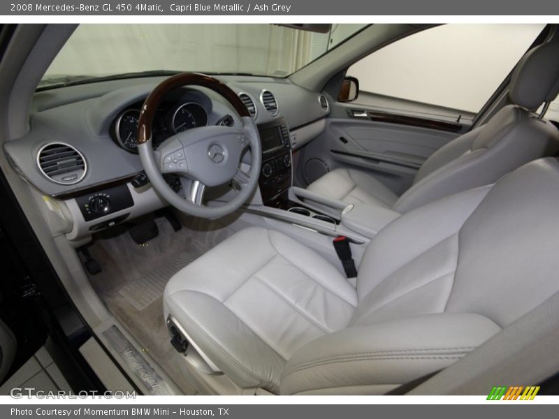 Capri Blue Metallic / Ash Grey 2008 Mercedes-Benz GL 450 4Matic