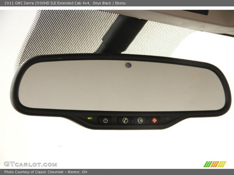 Onyx Black / Ebony 2011 GMC Sierra 2500HD SLE Extended Cab 4x4