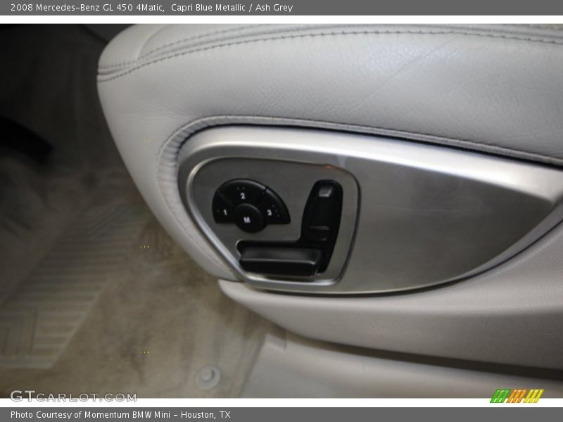 Capri Blue Metallic / Ash Grey 2008 Mercedes-Benz GL 450 4Matic