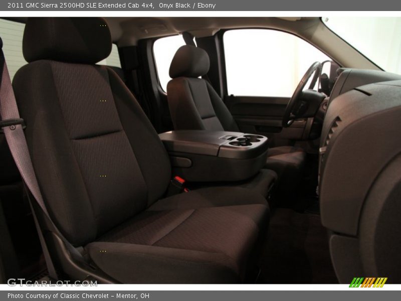 Onyx Black / Ebony 2011 GMC Sierra 2500HD SLE Extended Cab 4x4