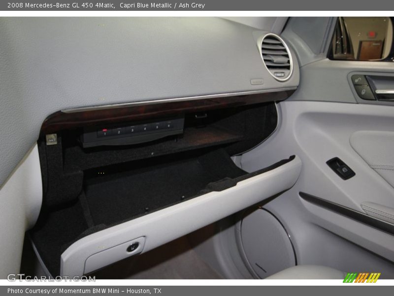 Capri Blue Metallic / Ash Grey 2008 Mercedes-Benz GL 450 4Matic