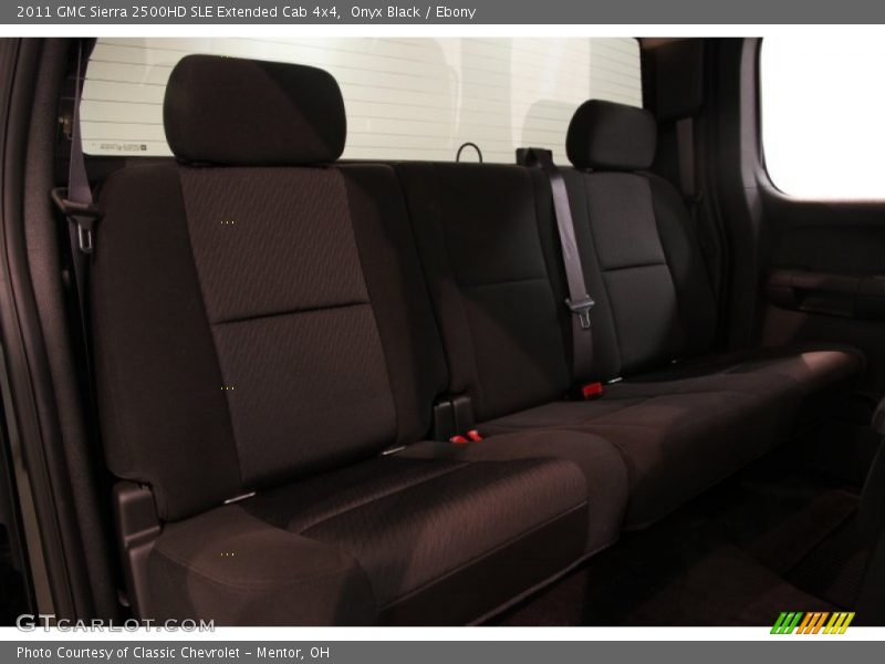 Onyx Black / Ebony 2011 GMC Sierra 2500HD SLE Extended Cab 4x4