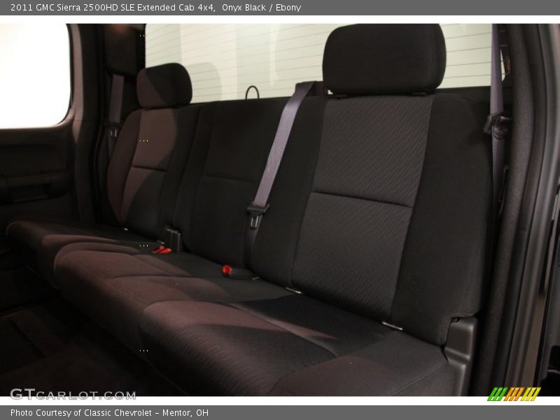 Onyx Black / Ebony 2011 GMC Sierra 2500HD SLE Extended Cab 4x4