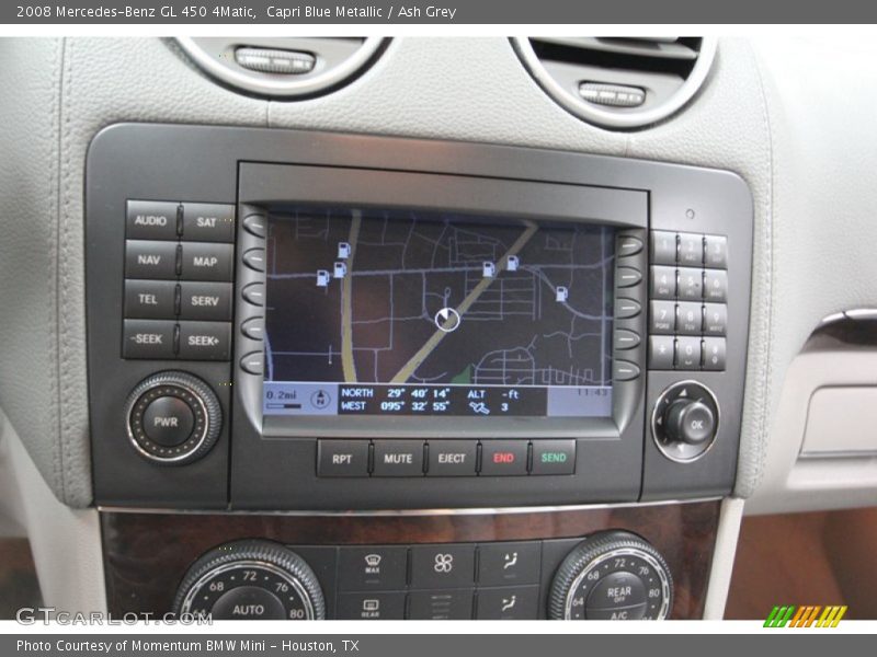 Capri Blue Metallic / Ash Grey 2008 Mercedes-Benz GL 450 4Matic