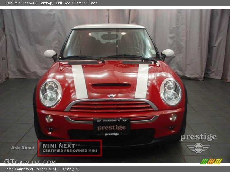 Chili Red / Panther Black 2005 Mini Cooper S Hardtop