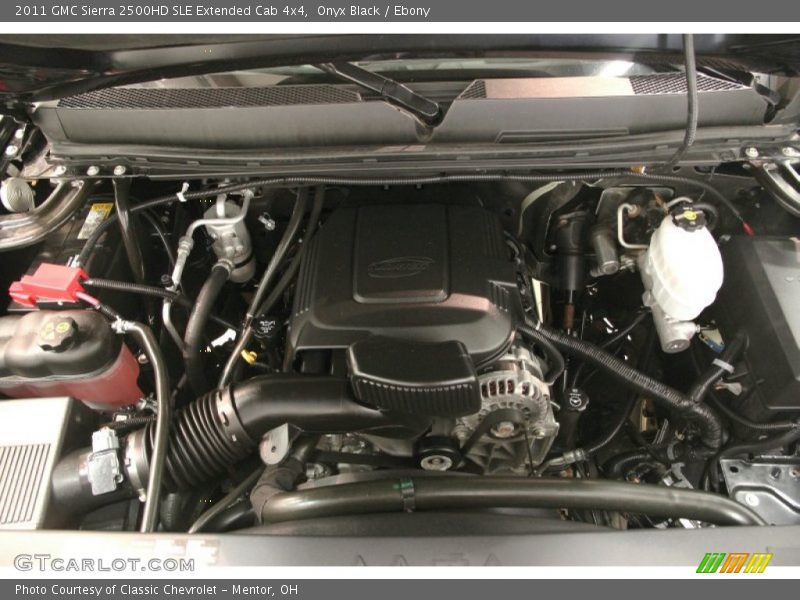 Onyx Black / Ebony 2011 GMC Sierra 2500HD SLE Extended Cab 4x4