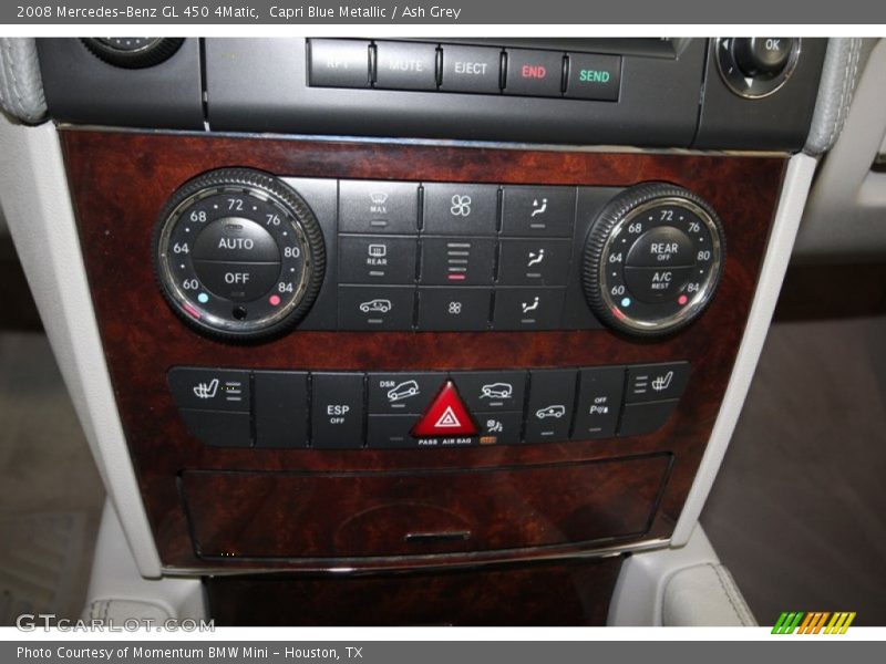 Capri Blue Metallic / Ash Grey 2008 Mercedes-Benz GL 450 4Matic