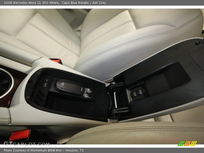 Capri Blue Metallic / Ash Grey 2008 Mercedes-Benz GL 450 4Matic