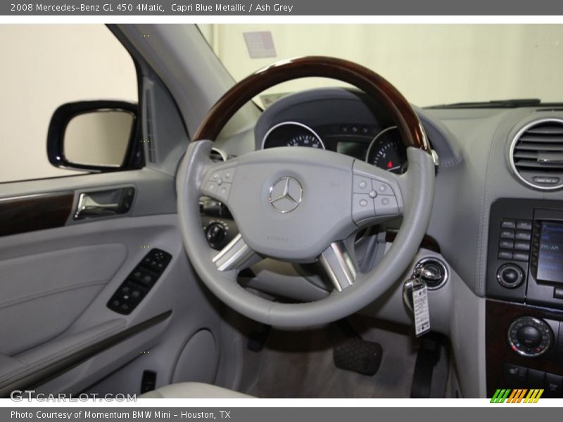 Capri Blue Metallic / Ash Grey 2008 Mercedes-Benz GL 450 4Matic