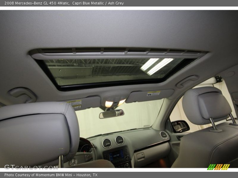 Capri Blue Metallic / Ash Grey 2008 Mercedes-Benz GL 450 4Matic