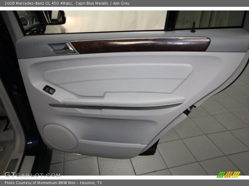 Capri Blue Metallic / Ash Grey 2008 Mercedes-Benz GL 450 4Matic