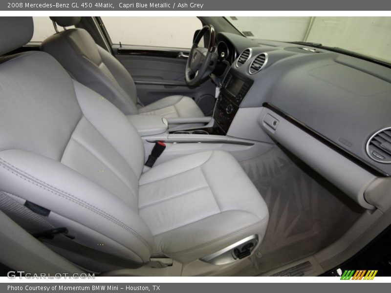 Capri Blue Metallic / Ash Grey 2008 Mercedes-Benz GL 450 4Matic