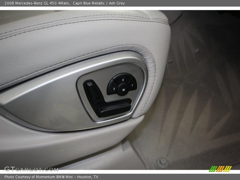Capri Blue Metallic / Ash Grey 2008 Mercedes-Benz GL 450 4Matic