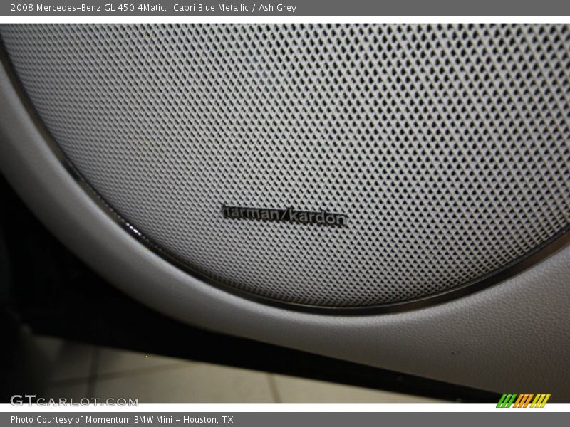 Capri Blue Metallic / Ash Grey 2008 Mercedes-Benz GL 450 4Matic