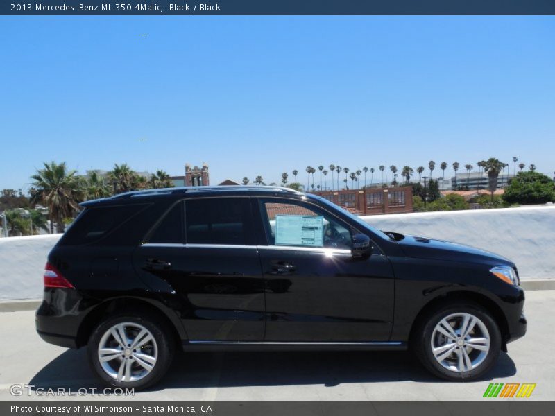 Black / Black 2013 Mercedes-Benz ML 350 4Matic