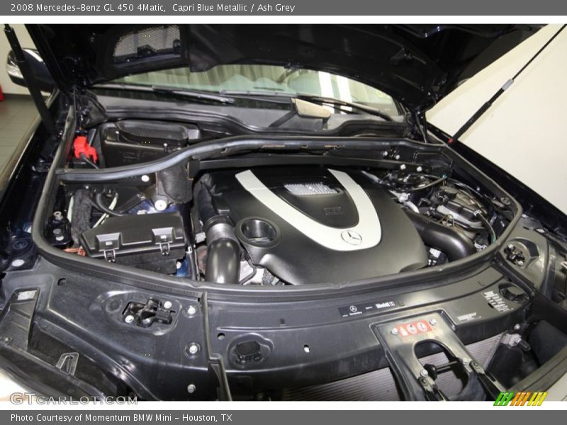 Capri Blue Metallic / Ash Grey 2008 Mercedes-Benz GL 450 4Matic