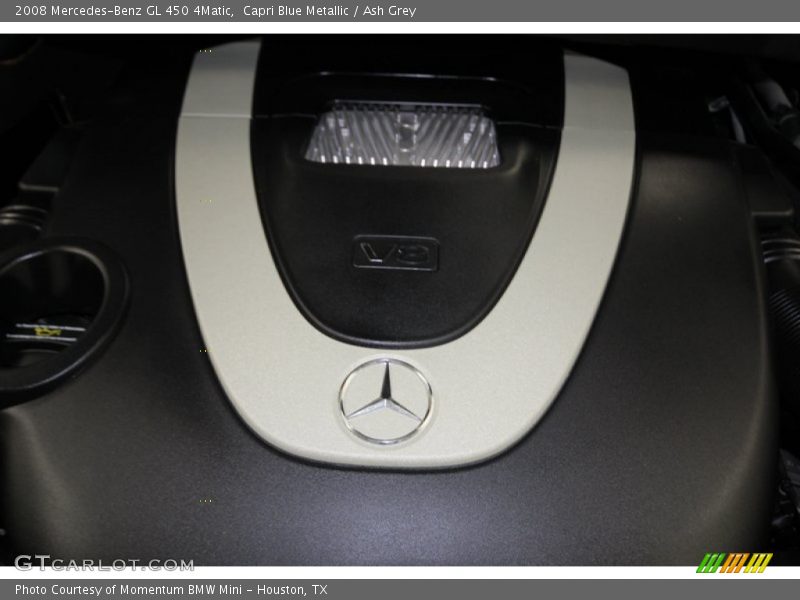 Capri Blue Metallic / Ash Grey 2008 Mercedes-Benz GL 450 4Matic
