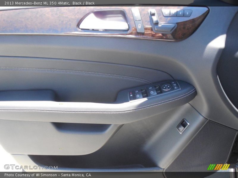Black / Black 2013 Mercedes-Benz ML 350 4Matic