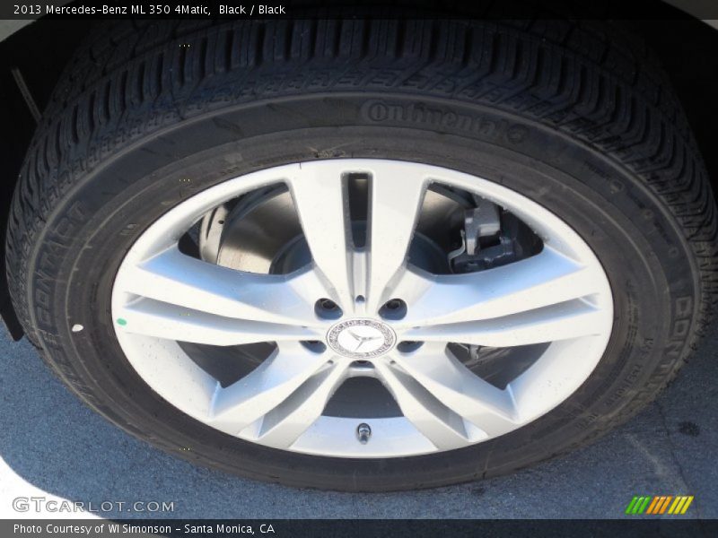 Black / Black 2013 Mercedes-Benz ML 350 4Matic