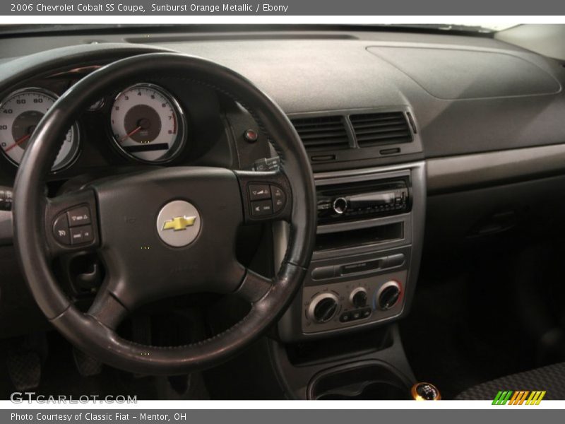 Sunburst Orange Metallic / Ebony 2006 Chevrolet Cobalt SS Coupe