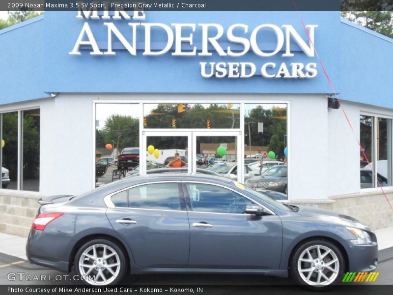 Precision Gray Metallic / Charcoal 2009 Nissan Maxima 3.5 SV Sport