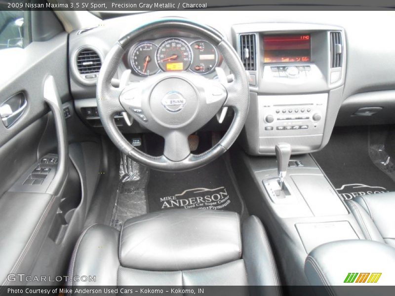 Precision Gray Metallic / Charcoal 2009 Nissan Maxima 3.5 SV Sport