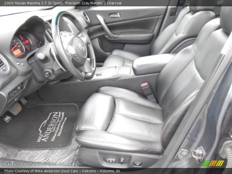 Precision Gray Metallic / Charcoal 2009 Nissan Maxima 3.5 SV Sport