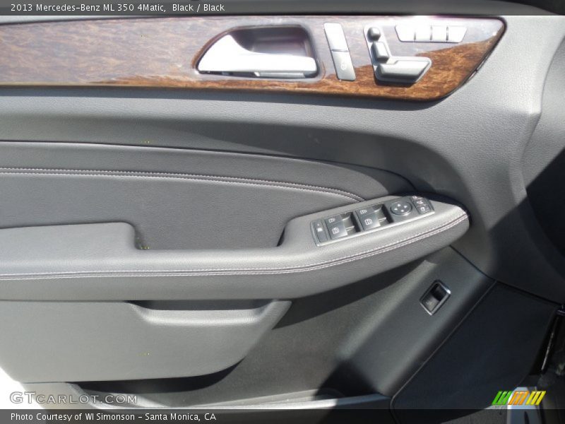 Black / Black 2013 Mercedes-Benz ML 350 4Matic