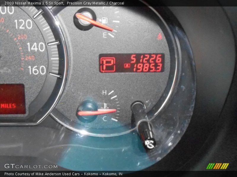 Precision Gray Metallic / Charcoal 2009 Nissan Maxima 3.5 SV Sport