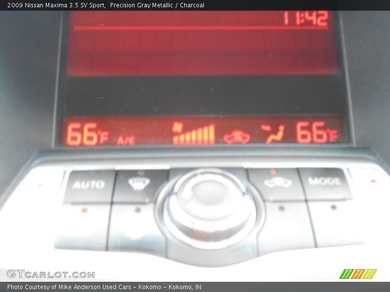 Precision Gray Metallic / Charcoal 2009 Nissan Maxima 3.5 SV Sport